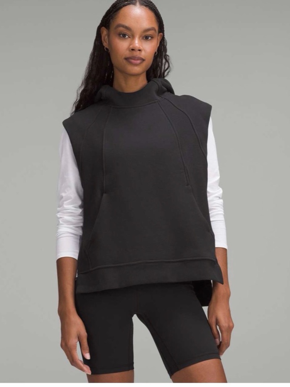 LULULEMON SCUBA SLEEVELESS HOODIE